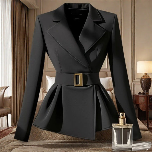 Black Slim-fit Suit Jacket