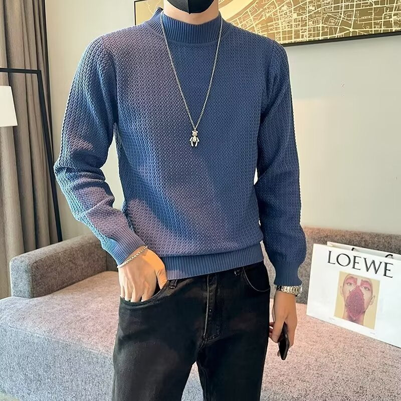 Textured Pullover Sweater