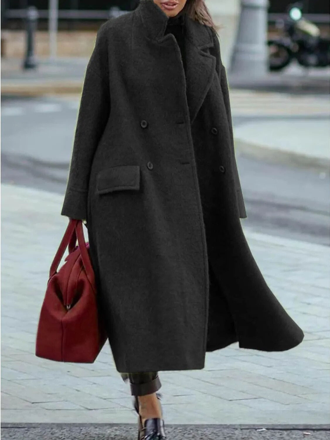 Woolen Long Coat