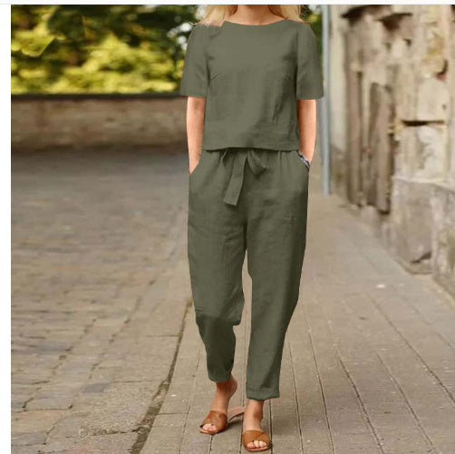 Casual Lace-up Women's Suit