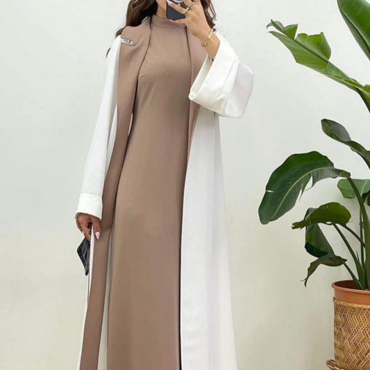 Long Cardigan Trench Coat