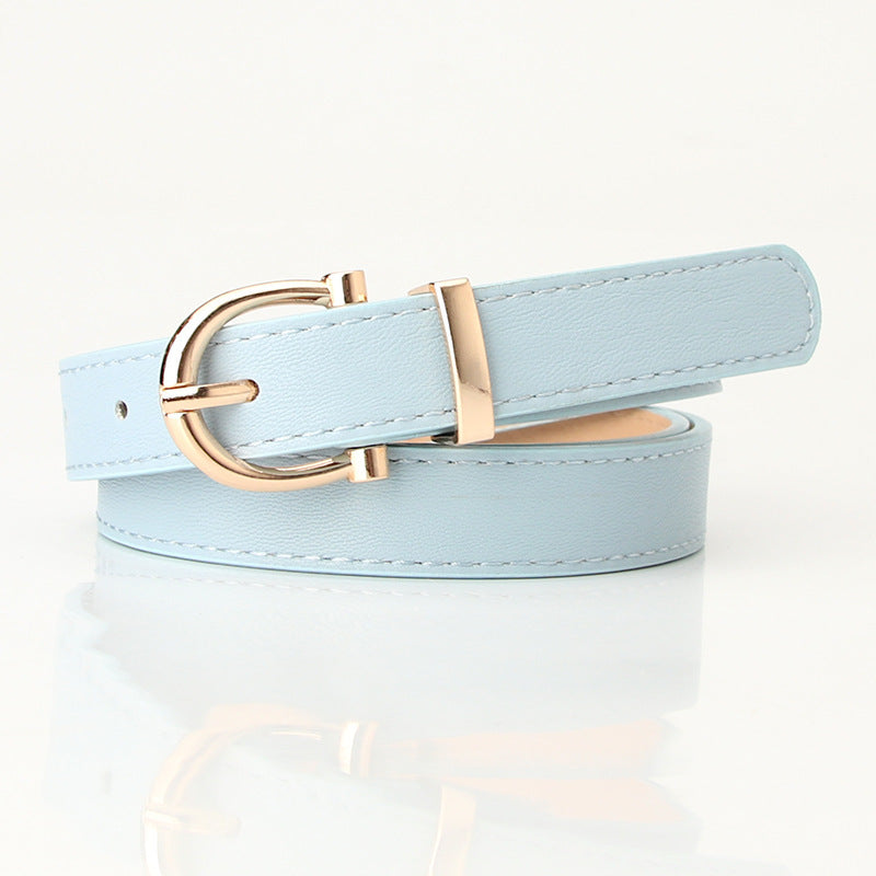 Women's Belt Decorative Thin Belt Clothing Matching