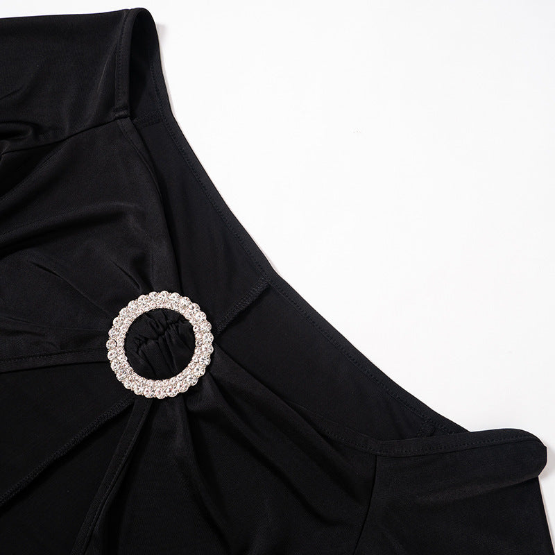 Off-shoulder Hollow Slim Hot Girl Jumpsuit