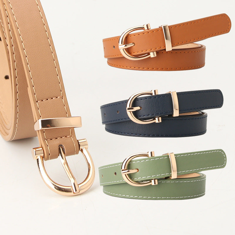 Women's Belt Decorative Thin Belt Clothing Matching