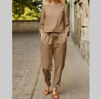 Casual Lace-up Women's Suit