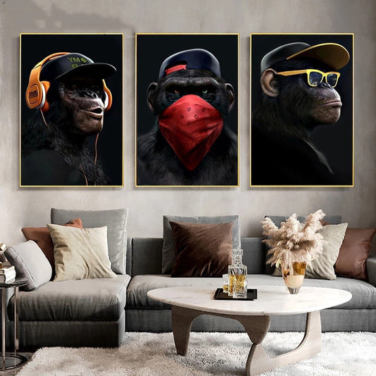 Bored Ape Modern Poster Art Print