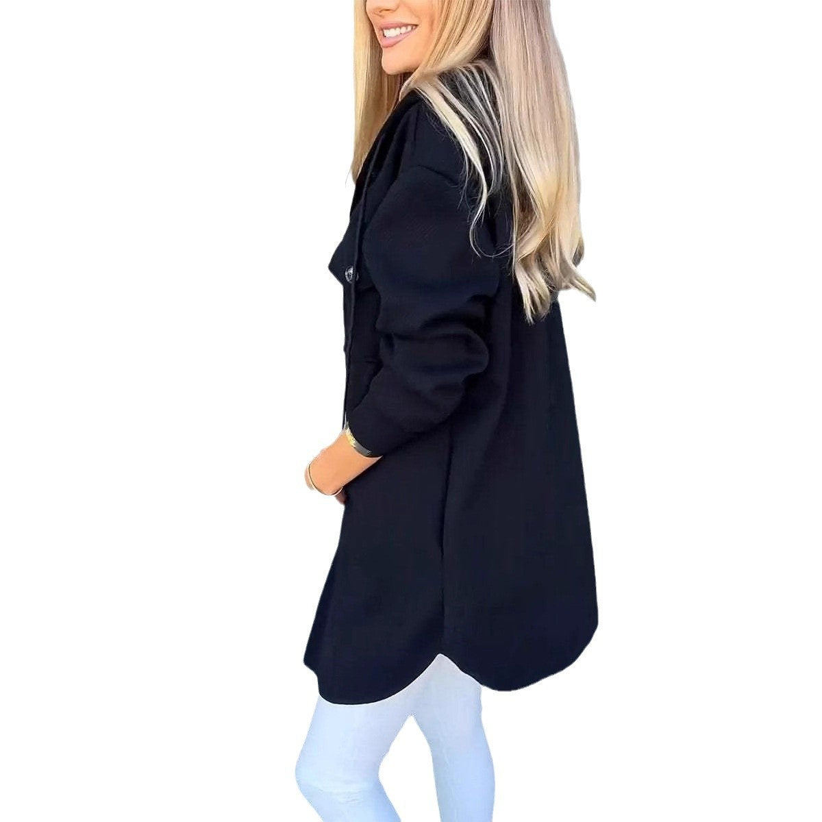 Hooded Twill Style Jacket