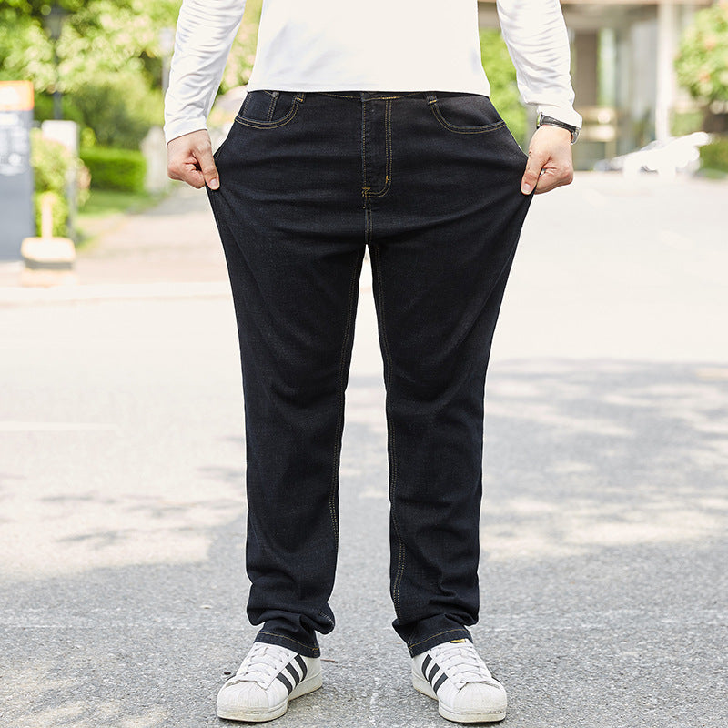 Men's Jeans Business Loose Straight