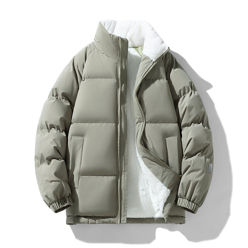 Windproof Fleece Thickened Cotton-padded Coat