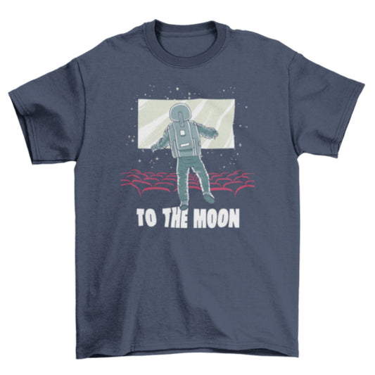 To The Moon Short-sleeved T-shirt