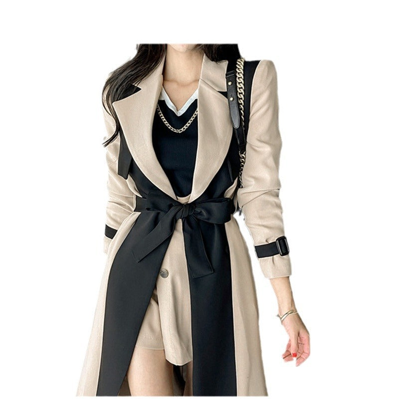 Women's Rich Style Long Trench Coat