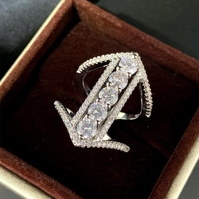 Geometric Pattern Ring