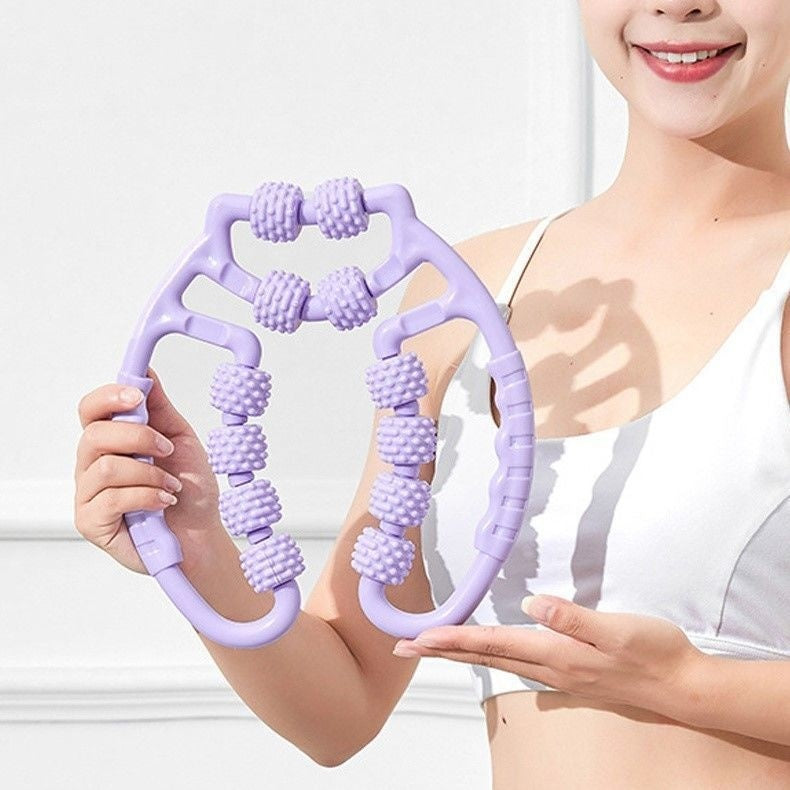 Ring Clip Leg Massager Roller Muscle Relaxation