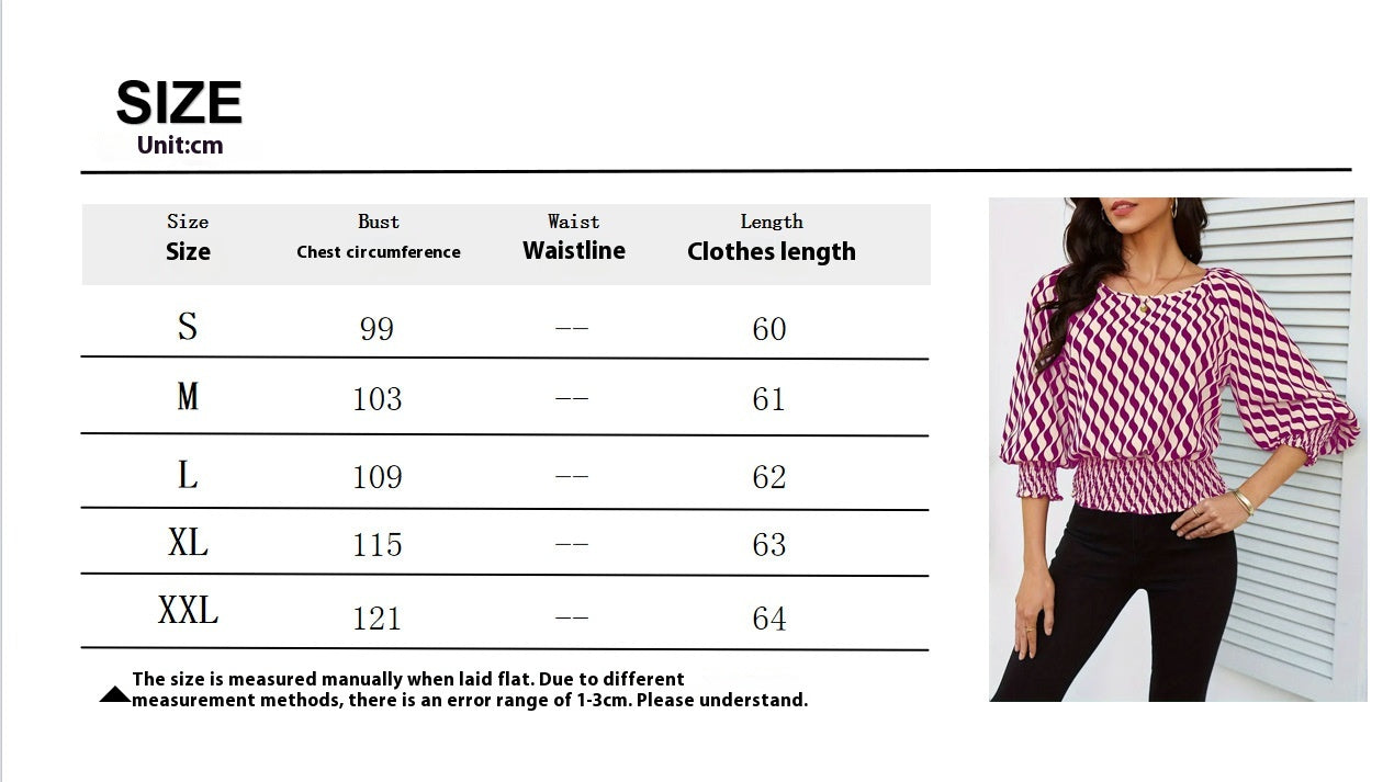 Women's Bishop Sleeves Top