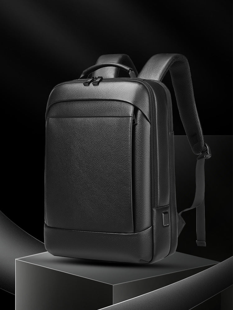 Business Leather Backpack