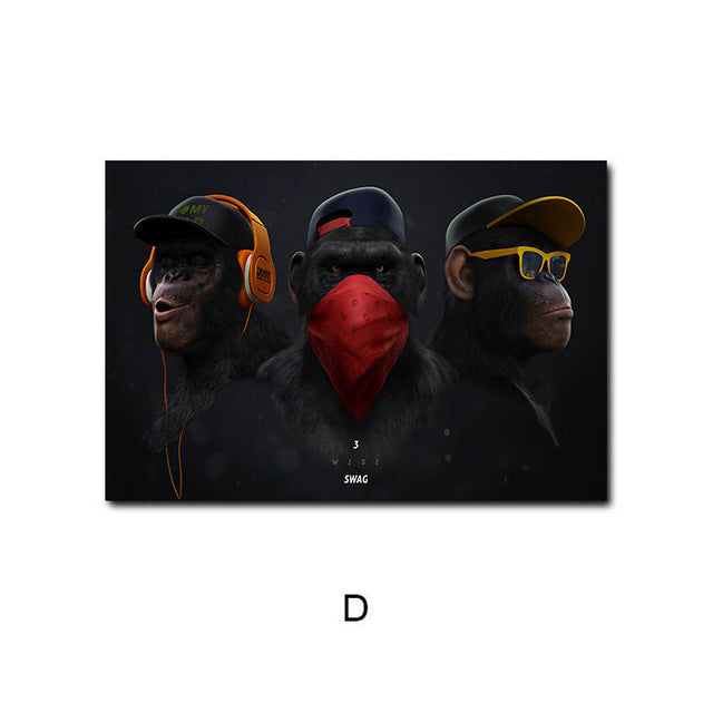 Bored Ape Modern Poster Art Print