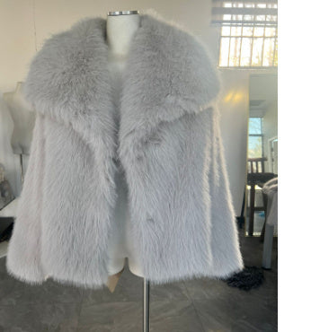Women's Short Plush Coat
