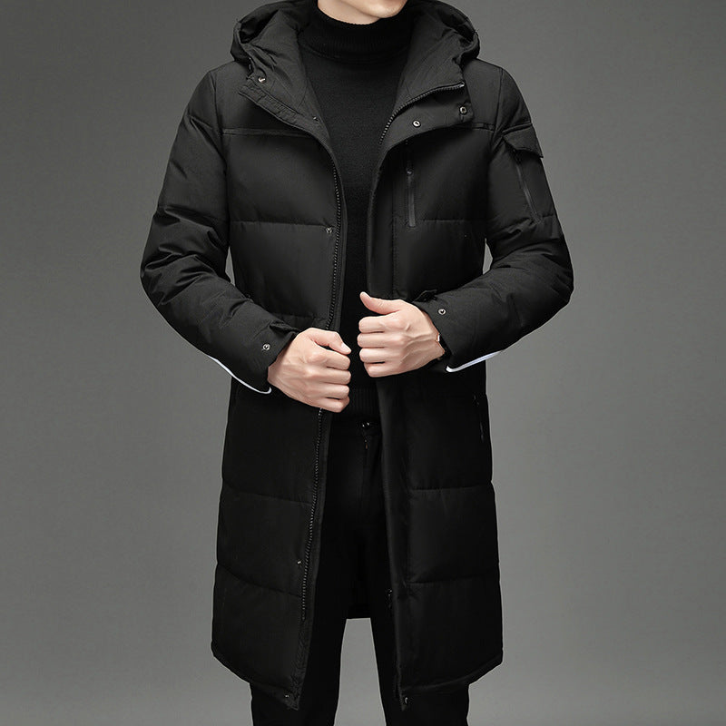 Down Jacket Zipper Thermal Coat