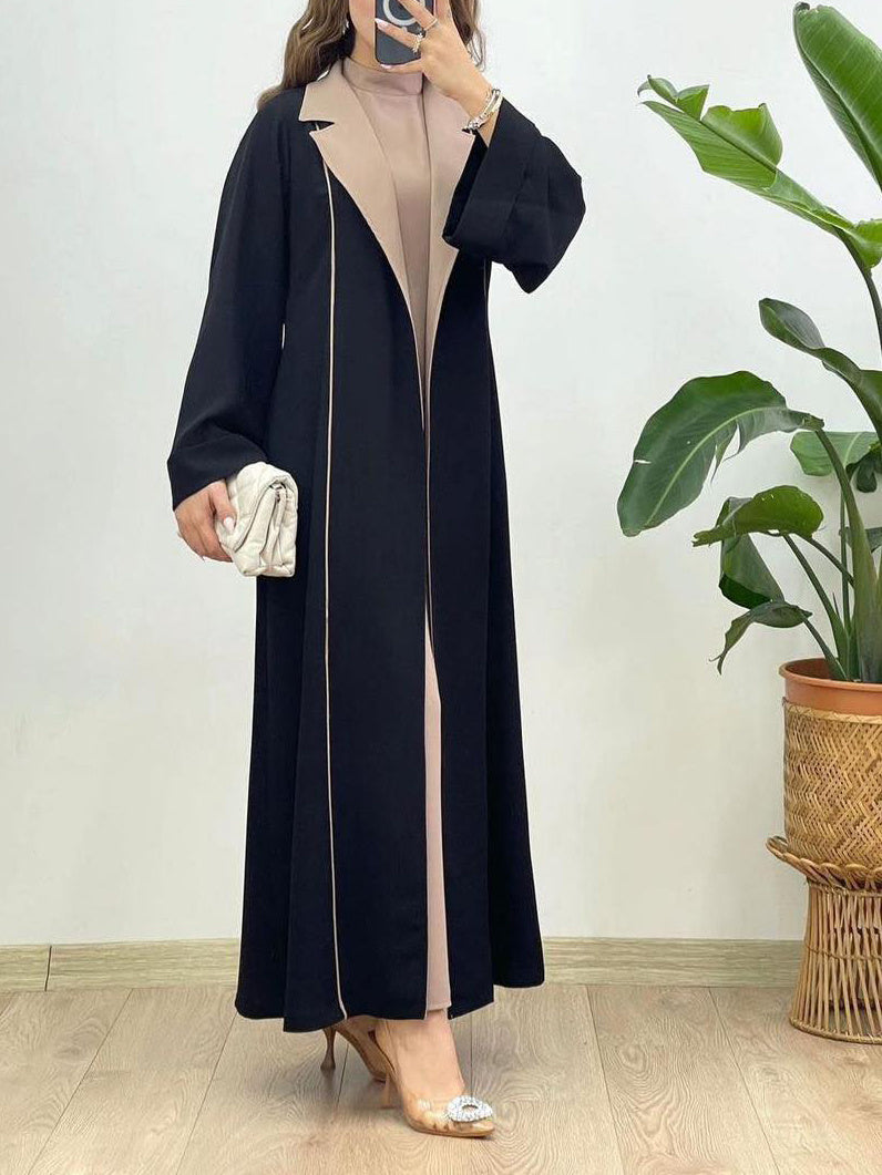 Long Cardigan Trench Coat