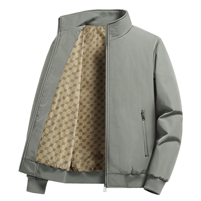 Men's Zip Up Business Casual Sport Jacket