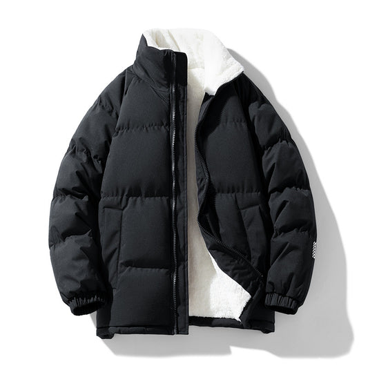 Windproof Fleece Thickened Cotton-padded Coat