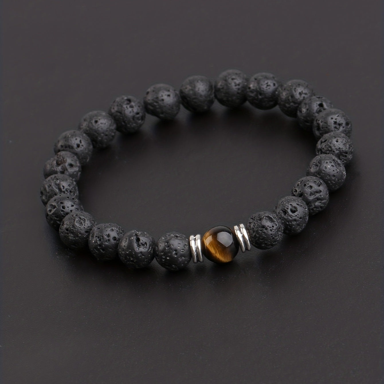 Volcanic Rock Bracelet For Men And Women