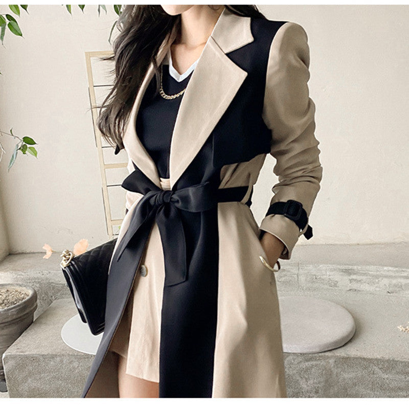 Women's Rich Style Long Trench Coat