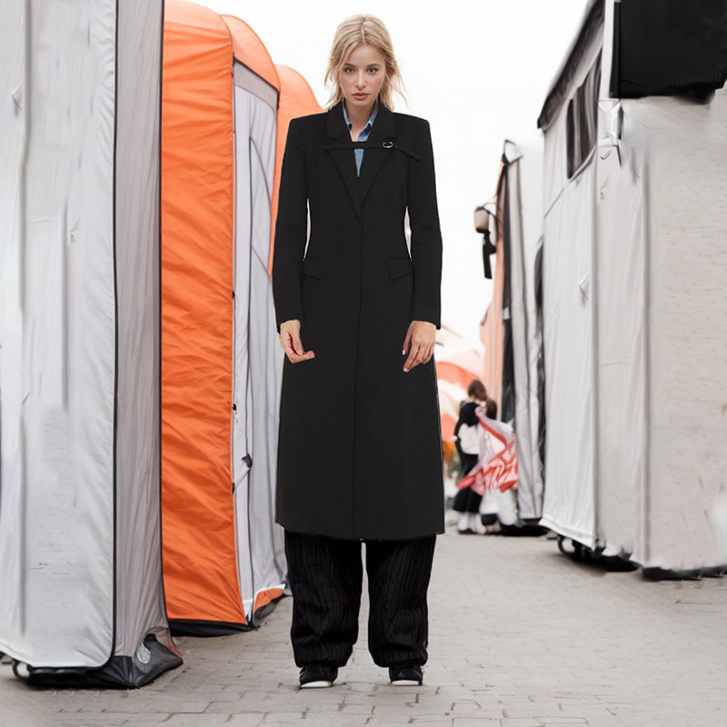 Women's Simple Long Coat