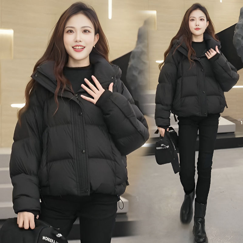 Women's Short Hooded Puffer Jacket