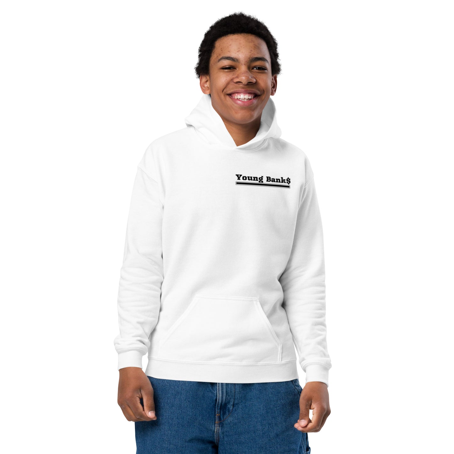 *Young Bank$* Youth heavy blend hoodie